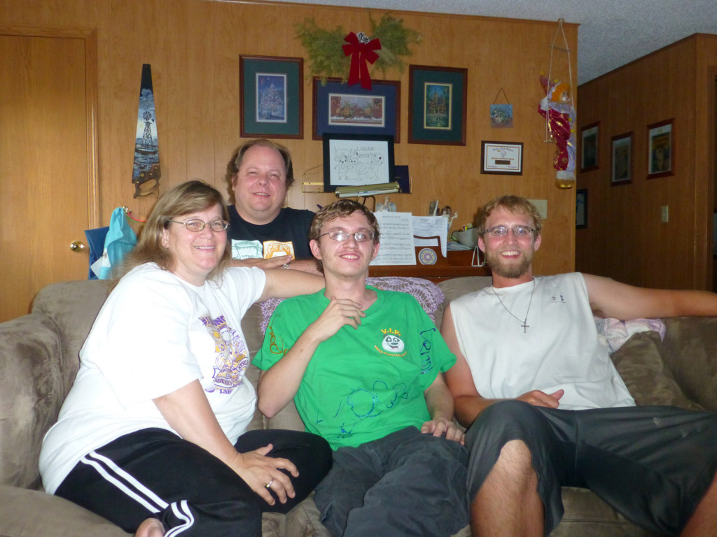 Michelle, Richard, Logan, and Mike