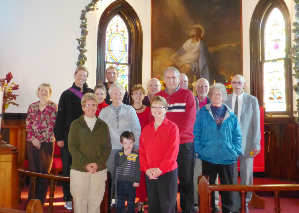 The delightful St. Paul's Lutheran Church crew in Aurora, WV