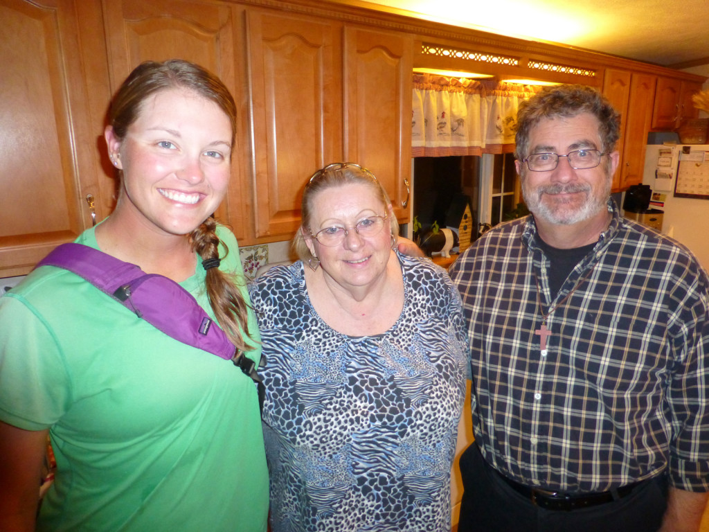 Lindsie, Regina, and Pastor Andy