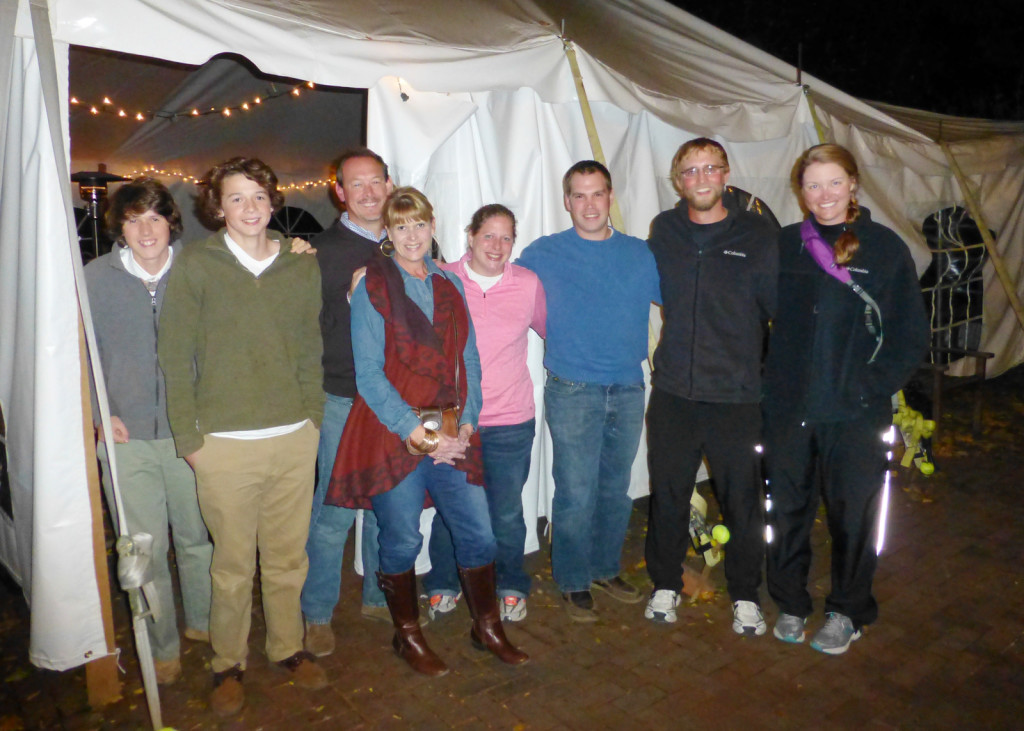 The Trinity Episcopal Church crew in Upperville